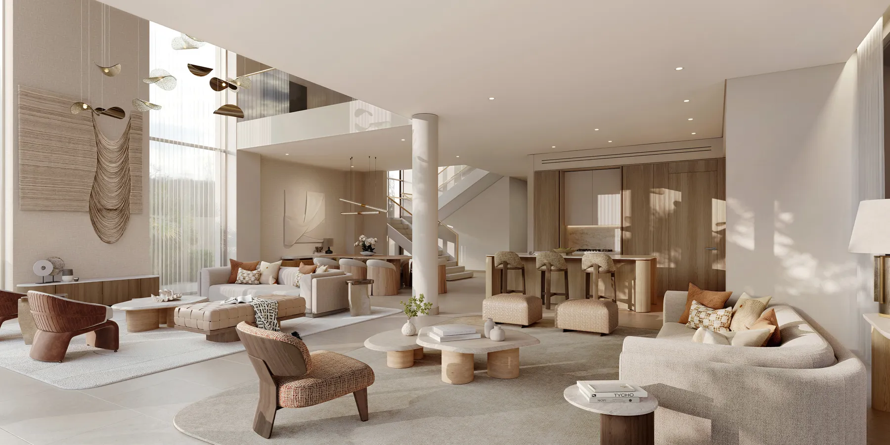 Bay Estate villa living room